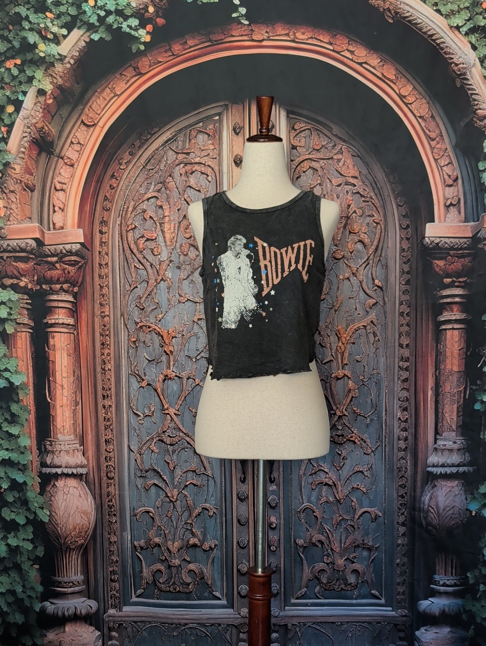 David Bowie Crop Tank
